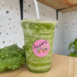 น้ำผลไม้ปั่น น้ำปั่น โปรตีน สกัดเย็น แฮปปี้ดริงค์ห้าห้าห้า สวนสมเด็จ