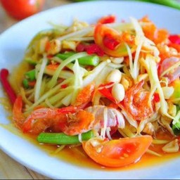 ส้มตำไทยไม่ใส่ปู