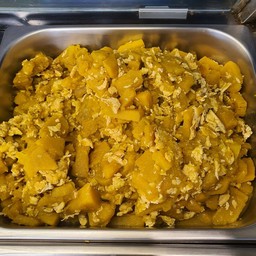 ฟักทองผัดไข่