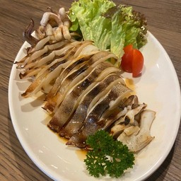 ปลาหมึกย่างซีอิ้ว