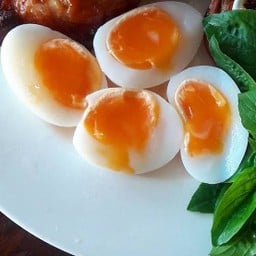 ไข่ต้ม+น้ำปลาพริก