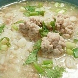 ข้าวต้มหมูสับ (ปั้นก้อน)