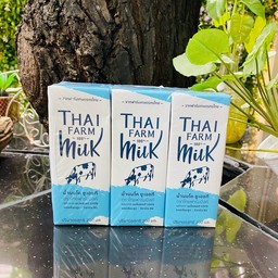 น้ำนมโค UHT ตรา THAI FARM ไทยฟาร์ม (แพ็ค)