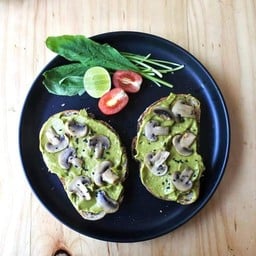 Avocado Mushroom Toast