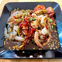 ตำเหลากุ้งทูโทน