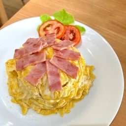 ข้าวไข่ข้นแฮม