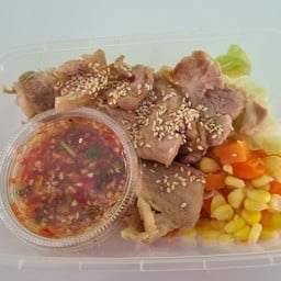 หมูกระทะย่างให้โคกกรวด