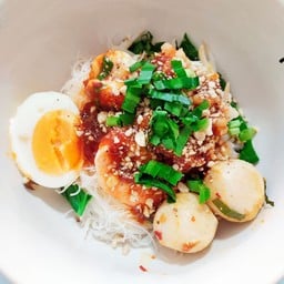 ก๋วยเตี๋ยวต้มยำทะเล แห้ง