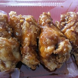 น่องเล็กราดซอสเกาหลี4ชิ้น