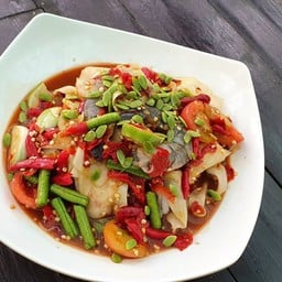 ตำหลวงพระบางกุ้งสด