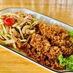 ยำม่อนฟู+แอปเปิ้ล