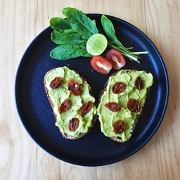 Avocado Toast Roasted Tomato