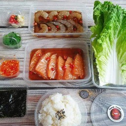 Dong Zaap-แซลมอนดอง กุ้งดองซีอิ๊ว