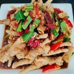 ตำเหลาตีนไก่