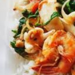 กุ้งหน่อไม้ดอง