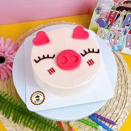 เค้กวนิลาหมูสดใส 1P