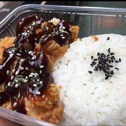 ข้าวไก่บาบีคิว