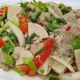 ยำวุ้นเส้นหมูยอ