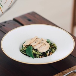 Pesto Pasta With Chicken Breast