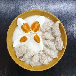 โจ๊ก (พิเศษ) หมูล้วน ไข่เค็ม