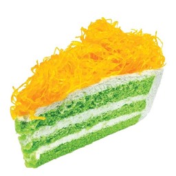 เค้กใบเตยฝอยทอง