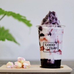 บลูเบอร์รี่ โยเกิร์ตปั่น