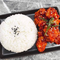 ข้าวไก่เกาหลี