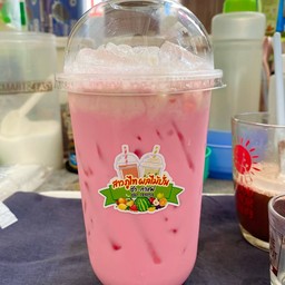 นมเย็น,นมชมพูเย็น