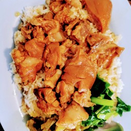 ข้าวขาหมู คากิ+ไส้