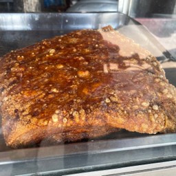 ข้าวราดพะแนงหมูกรอบอย่างดี