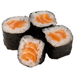 B6 ซูชิมากิแชลมอน4ชิ้น