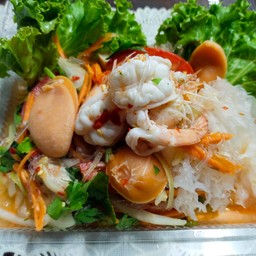 ยำวุ้นเส้นทะเล