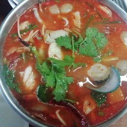 ต้มยำทะเล Seafood Tom Yum soup
