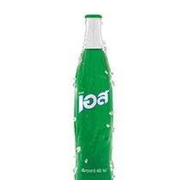 เอสเขียว ขวดแก้ว 465 ซม (+น้ำแข็ง)