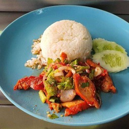 ข้าวยำไก่ย่าง