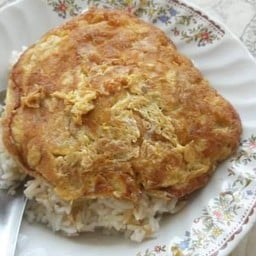 ข้าวราดไข่เจียวหมูสับ