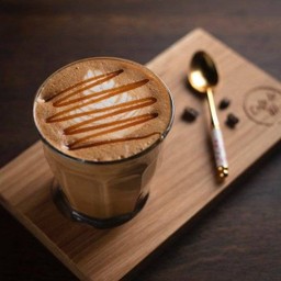 Hot Salted Caramel Macchiato