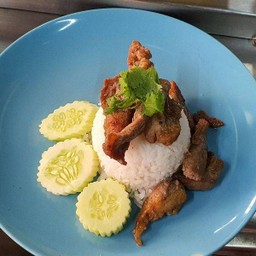 ข้าวหมูทอด