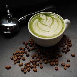 HOT MATCHA LATTE