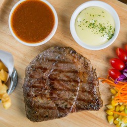 สเต็กเนื้อโคขุนอิตาเลี่ยน