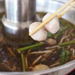 เกาเหลาหม้อไฟหมูชุดเล็ก