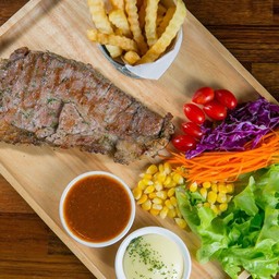 สเต็กเนื้ออิตาเลี่ยน