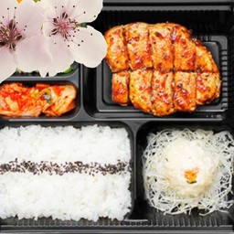 ข้าวเซตสเต็กไก่