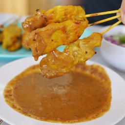 สะเต๊ะหมู 10 ไม้