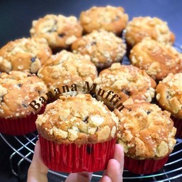 Original Banana ChocoMuffin (มัฟฟินกล้วยช็อคนุ่มๆ)