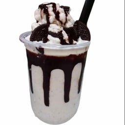 นมสดปั่นช็อกโกแลตลาวา