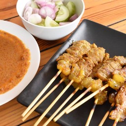 สะเต๊ะเนื้อ 10 ไม้