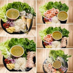 ยำขนมจีน ครัวคุณพุ่ม-เตาปูน เตาปูน