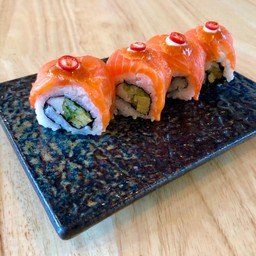 โรลแซลมอนสไปซี่4คำ