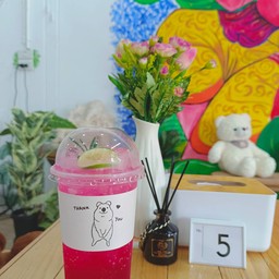 สตอเบอรี่โซดา แก้ว20ml